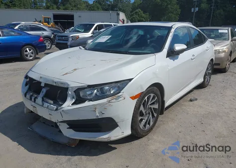 2016 Honda Civic Ex z USA, uszkodzony, nr VIN 19XFC2F78GE076990